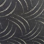 Formal Maxi Dress Slinky Glam Black & Metallic Silver Full Length Marian & Maral Size M Photo 9