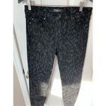 Liverpool animal print black jeans size 8/29 Black Photo 2