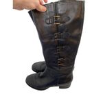 Ecco  black leather riding boots size 39 (8) womens boots Photo 9
