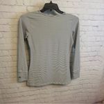 ALBION FIT Albion nylon striped active wear base layer top ladies XS athleisure preppy Photo 7