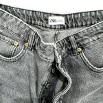 ZARA High Rise Jean Cut Off Shorts in Gray, Size 8 Photo 1