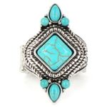 Paparazzi Mesa Mystic Blue Ring (43) Photo 1