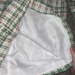 Glamorous  Green and Pink Plaid Mini Dress with White Collar Photo 4