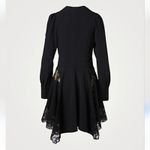 Stella McCartney  Celeste Dress Women's Size 38 Black Long Sleeve Luxury Designer Photo 5