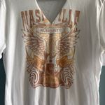 Nashville Tennessee Music City Rock Star Fringe Top White Size L Photo 1