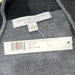 Adrienne Vittadini NWT  Gray Colorblock 100% Wool Open Cardigan Sweater Size S Photo 1