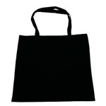 Reformation  Black Canvas Medium Size Tote Bag Photo 1