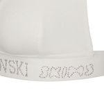 SKIMS /SWAROVSKI Cotton Rib Plunge Bralette Photo 7