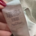 Tna Cropped Long Sleeve Ribbed Waffle Knit Top Taupe Size S Aritzia Brown Photo 7