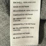 UNTUCKit Black Notched Collar Snap Button Down Dolly Shirt Size 8 Photo 8