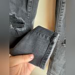 American Eagle  Outfitters Black Distressed Skinny Jeans Size 4 Photo 4