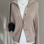 Rachel Zoe Women's Beige Knit Sweater Size S Photo 0