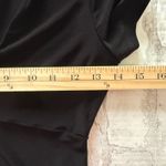 Show Me Your Mumu  Black V Neck Short Sleeve Stretch Fitted Bodysuit Top Sz S Photo 4