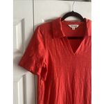 Boden Womens 6 Red‎ Collared Shift Dress Short Sleeve Casual On the Go Church Red Photo 1