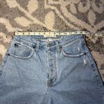 Abercrombie & Fitch  Curve Love 7 inch Dad short high-rise denim shorts☀️ Photo 6
