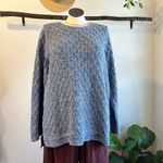 Jeanne pierre  Blue 100% Cotton Cable Knit Fisherman Classic Sweater Size 3X Photo 2