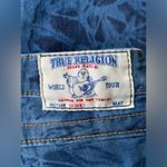 True Religion blue tie dye pattern skinny jeans with flap pockets, size 30 Photo 5