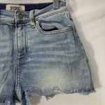 PINK - Victoria's Secret PINK Victoria’s Secret High Waisted Light Wash Denim Jean Shorts Size 4 Photo 2