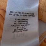 Aritzia TNA Women's Orange Ruched Tie Sleeveless Cami Mini Bodycon Tank Dress L Photo 3