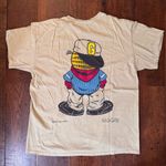 GARFIELD PAWS graphic print tee shirt, unisex, size M Yellow Size M Photo 2