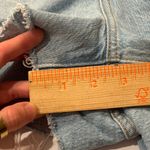 Levi's ‎ 501 Womens Denim Jean Shorts Size 22W Button Fly light wash Frayed Hem Photo 6