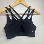 Peloton  Move Mission Splice Shoulder Sports Bra 2.0. Black. Size: Small. Photo 4