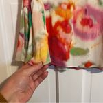Kate Spade #160 TULIP WATERCOLOR TIE DYE PELUM BLOUSE SIZE 8 Photo 3