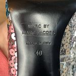 Marc by Marc Jacobs  Sequin Peep Toe Pumps Satin Heels EU 40/US 9 Photo 12
