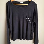 Full Tilt Black Long Sleeve Top Photo 0