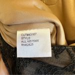 Tadashi Shoji  Zuri Black Lace Illusion Sheath Dress Size 4 Photo 6