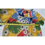 Vintage Mumu Robe Nightgown House Coat Disco 70s Grannycore Floral Womens Blue Size M Photo 7