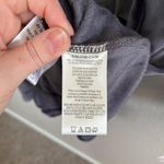 Eileen West Charcoal Gray Velvet Short Zip Robe Size S/M Sleepwear Photo 9