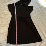 Robin Piccone  Michelle Hoodie Cover-Up Dress Tunic Black Small Photo 6