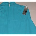 ✨Solid Halter Top Woven Dress Sea Going✨ Green Size XS Photo 3