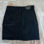 Denim Blvd Black Denim Cargo Skirt  Photo 0