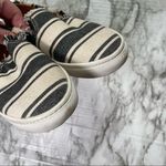 Soludos Soludus Striped‎ Canvas Raw Edge Loafer Photo 2