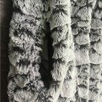 Simply Southern Pullover Womens Large Gray Bubble Fur 1/4 Zip Front Pockets Photo 3