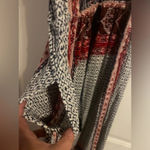 Lucky Brand  Multi Media Tiered Floral Tank Dress Size Medium Photo 4