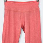 Beyond Yoga  Leggings‎ Womens Medium Heathered Pink Yoga Pants Cropped Photo 1