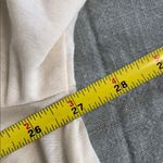 Vintage 1970s Ayers Elegant Cream Embroidered Long Sleeve Dress Size XL White Photo 5