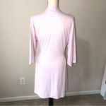 Laura Ashley  Pink Heart Print Robe Size Large Photo 3