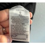 Banana Republic Sweater Womens XS Black Wool Blend Suede Capsule Minimalist Photo 5