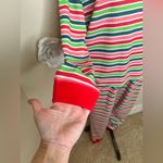 NTM: Pajamaramas Striped Waffle Knit Pajama Set Top & Drawstring Pants Sz M NWT Red Size M Photo 5