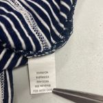 CLUB Z COLLECTION Women’s Blue & White Striped Hooded Stretchy‎ Dress Size Med Blue Photo 8