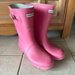 Hunter Boots Hunter Original Short Rain Boots Pink Photo 1