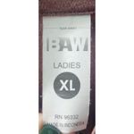 Baw Pullover Half Zip Long Sleeve Athletic Top Running Shirt Purple Size XL Photo 3