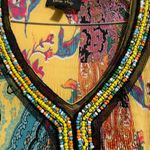 Melissa Paige  Multicolor Patchwork Blouse Photo 4