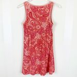 Isaac Mizrahi Small Peach Paisley Sundress Photo 1