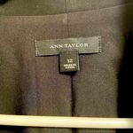 Ann Taylor  Black womens blazer size 12 good shape Photo 1