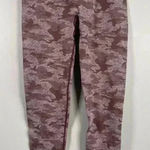 Gymshark Camo Adapt Seamless High Rise Leggings Gym Workout Sz S Burgundy Yoga Photo 0